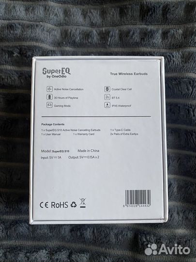 Наушники беспроводные SuperEQ S10