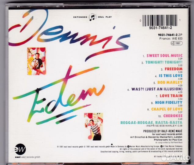 London Boys - Sweet Soul Music (1991) фирменный CD