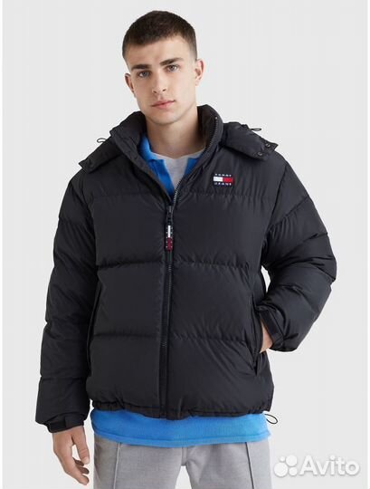 Пуховик Tommy Jeans The Alaska Solid Black