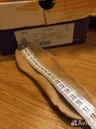 Ботинки детские 27 размер тотта