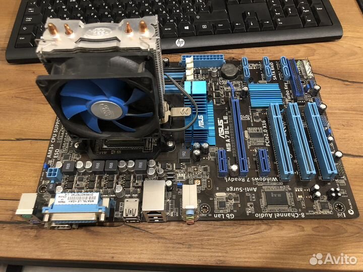 Материнская плата AM3 с процессором AMD FX