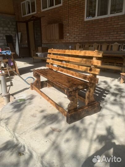 Скамейка садовая
