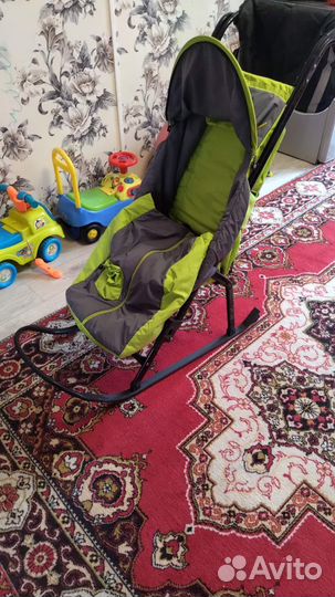 Детские санки коляска бу