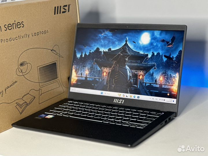 Новый ноутбук Msi I5-1235U 8/512 IPS