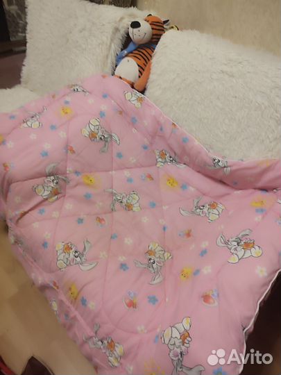 Одеяло шерстяное детское