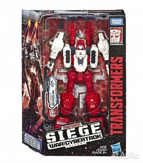 Трансформер Transformers Siege Sixgun