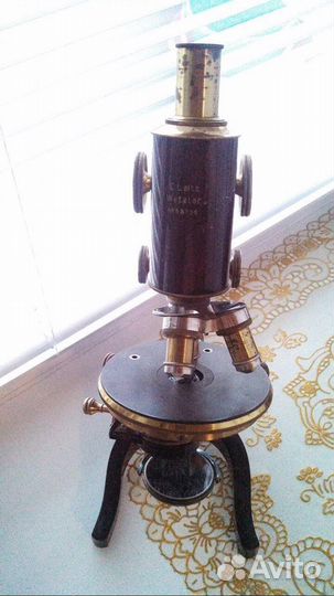 Микроскоп старинный