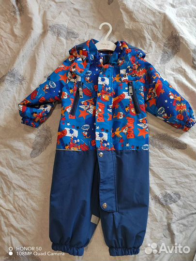 Комбинезон осенний для мальчика 80