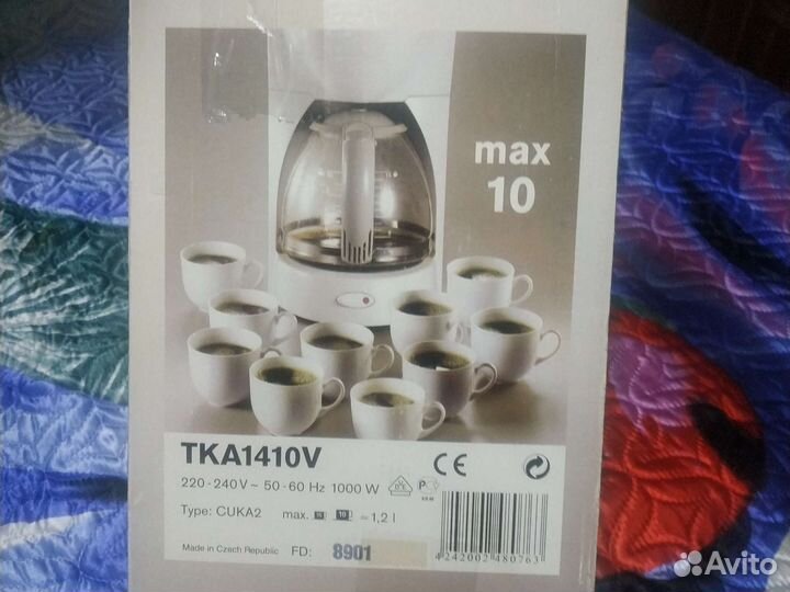 Кофеварка капельная bosch