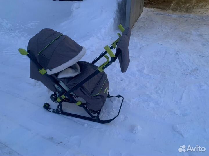 Санки коляска ника 7 8