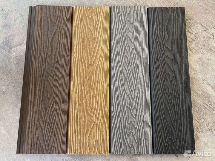 Фасадная панель EasyDecking Серый 156х21х3010