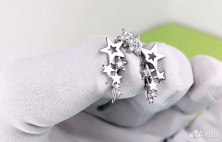 Серебряные серьги