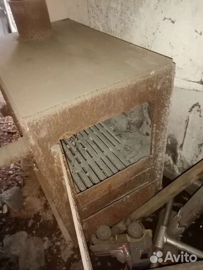 Печь для отопления дома бу