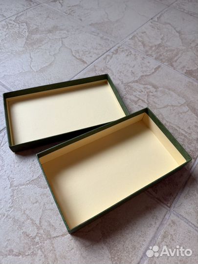 Коробка Gucci зеленая