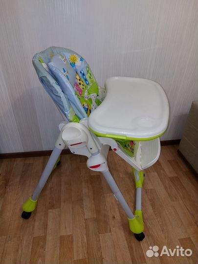 Стульчик для кормления Chicco Polly 2 in 1