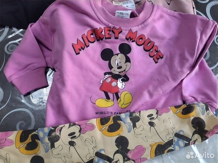 Пакет новых вещей для девочки 92 98