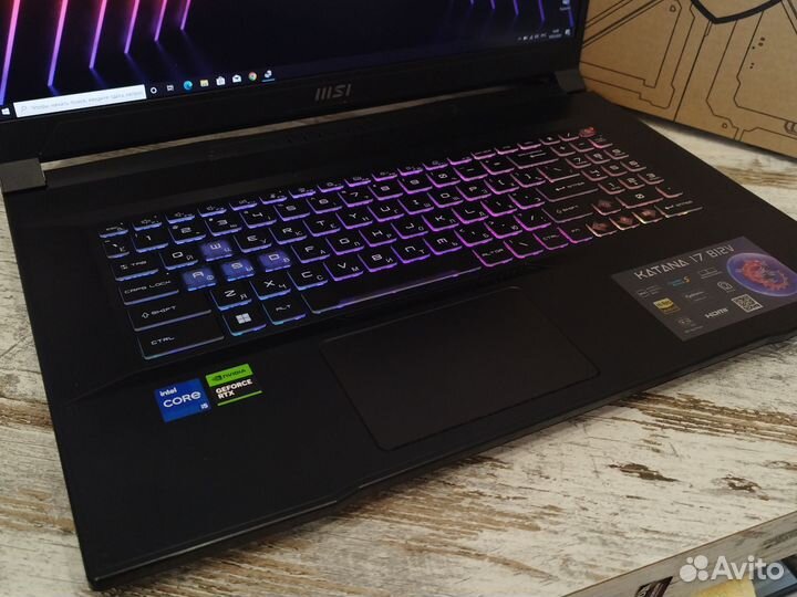 MSI (17'3-144Hz/i5-12450H/RTX4060-6GB/16GB)