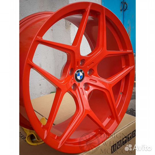 Кованые диски r21 на BMW M3 M5 M6