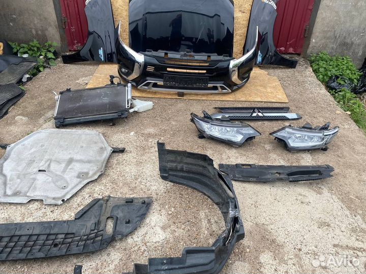 Митсубиси Аутлендер 3 Ноускат/ Передняя часть