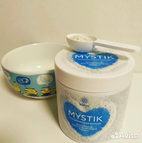 Экопорошок для посудомойки mystik