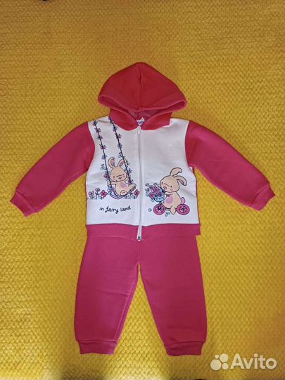 Пакет детских вещей для девочки размер 80