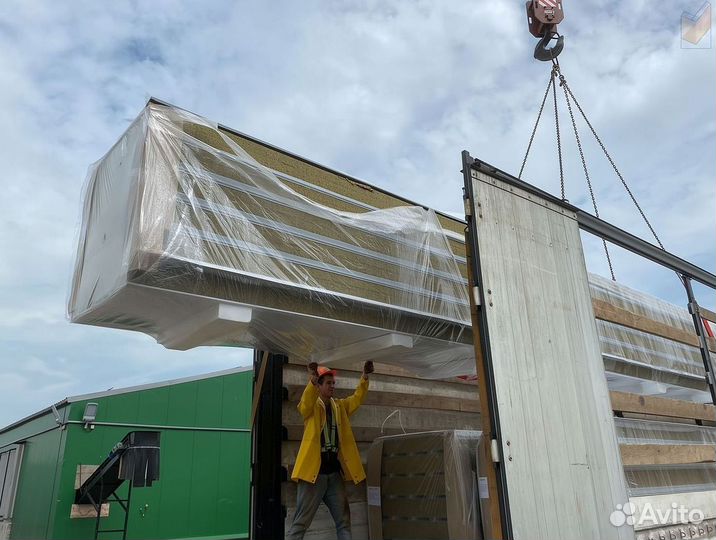 Сендвич панели кровельные