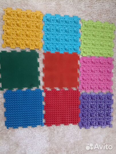 Детские ортопедические массажные коврики