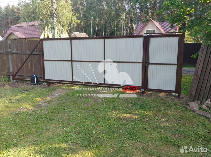 Откатные ворота от производителя. С гарантией