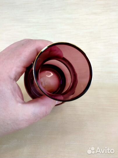 Ваза марганцевое стекло