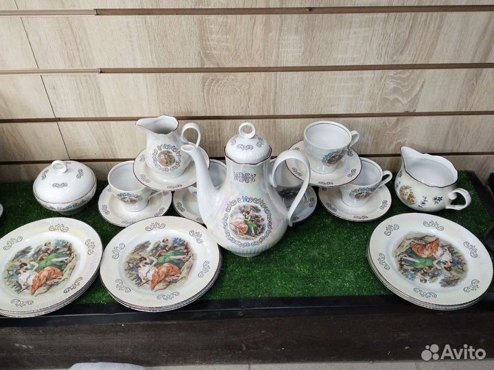 Сервиз,чайный набор, гдр, kahla,мадонна