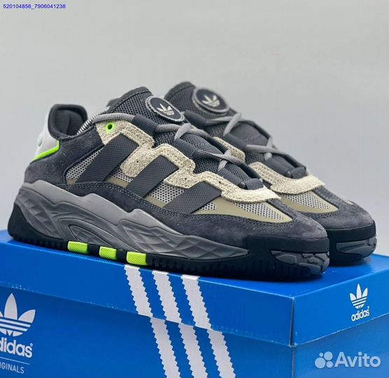 Кроссовки Adidas Niteball Grey (Арт.15691)