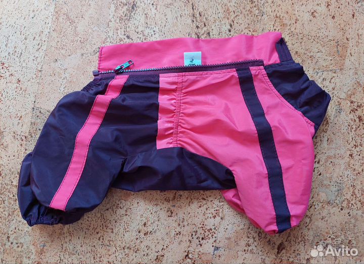 Дождевик для щенка средней и мелкой породы