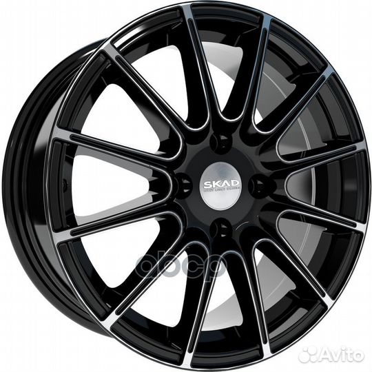 Диск skad, леман 7.5x17/4x100ET42 67.1