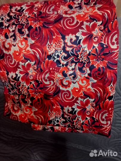 Отрез ткани фланель атласная СССР