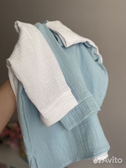 Туника муслиновая пляжная детская