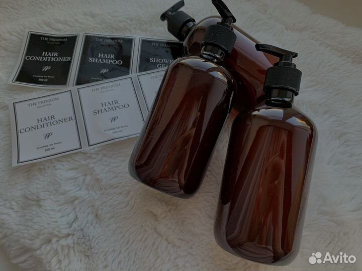 Набор дозаторов для ванной 500 мл новые