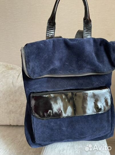 Рюкзак женский натуральная замша