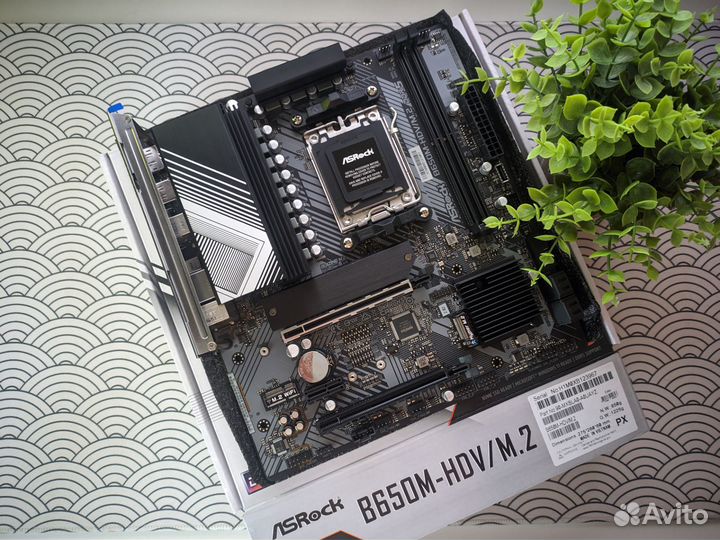 Материнская плата AsRock B650M HDV/M.2 новая