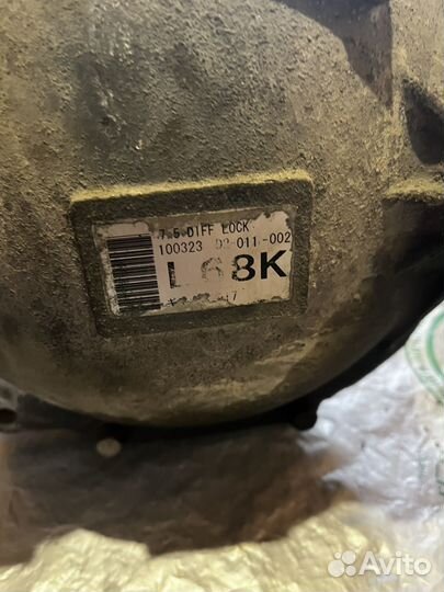 Редуктор с блокировкой pajero4 l68k 3.917