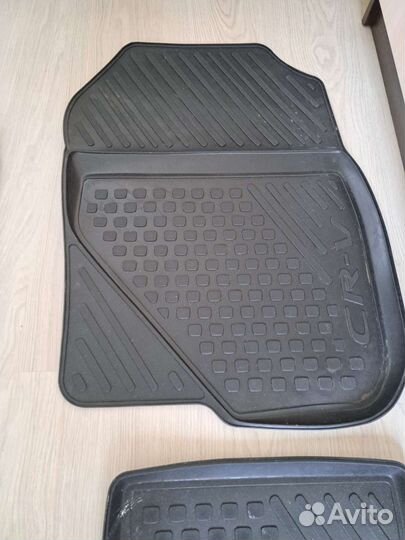 Автомобильные коврики резиновые на хонду crv