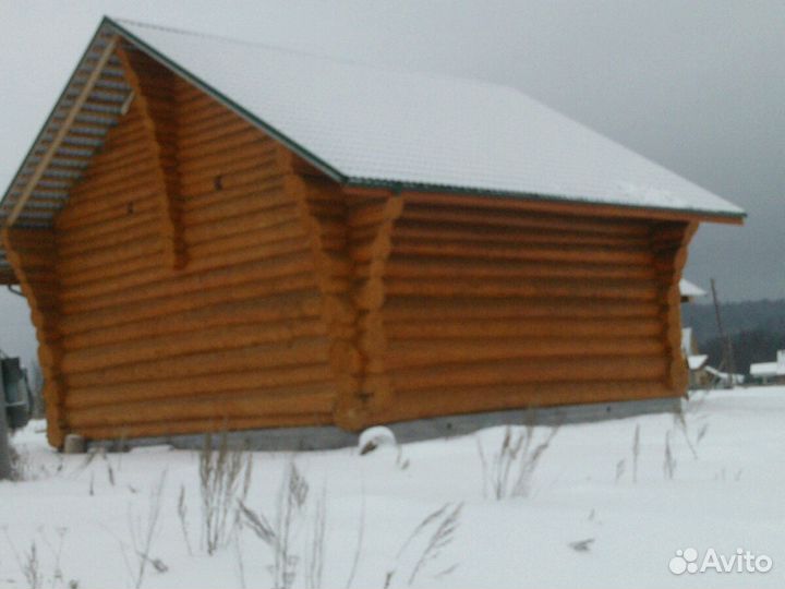 Продам сруб 7-9м рубленый фронтоны