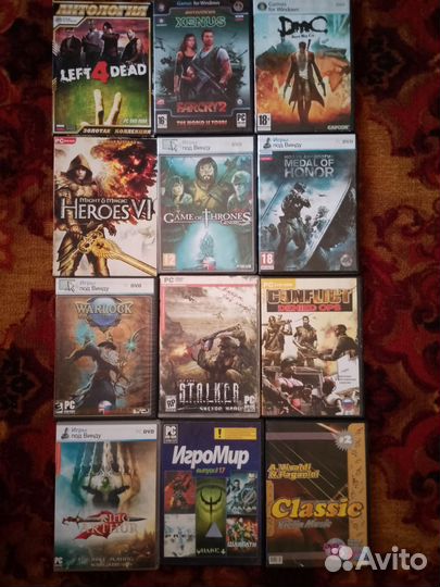 Игры для пк на дисках