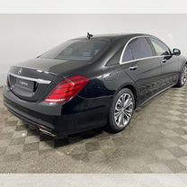 Mercedes-Benz S-класс 4.7 AT, 2017, 155 718 км, с пробегом, цена 4 500 000 руб.