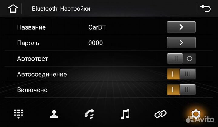 Штатная магнитола для Ford Fiesta 2005-2008 LeTrun