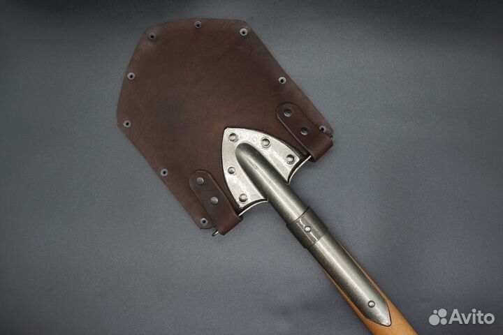 Чехол из кожи для лопаты мпл-500