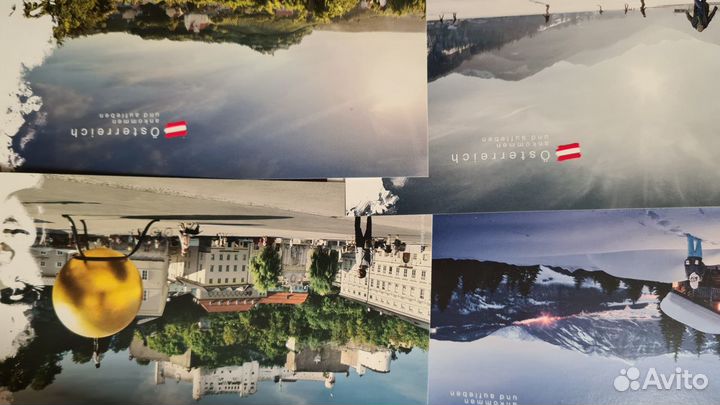 Набор почтовых открыток Австрия