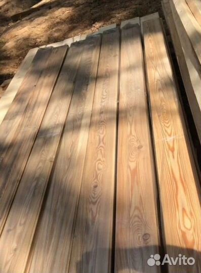 Террасная доска лиственница гладкая