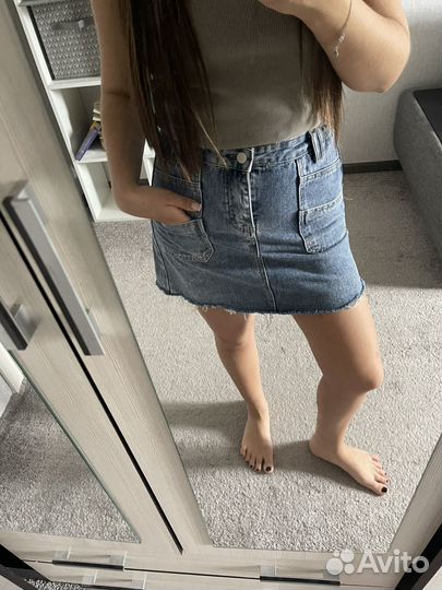 Юбка джинсовая befree