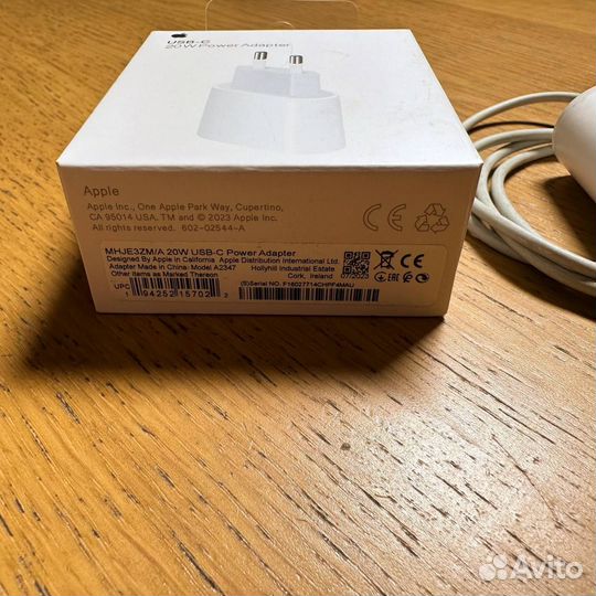 Зарядка для iPhone оригинальная