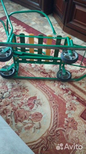 Детские санки с колесами